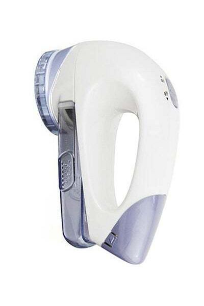 HALAMODO Electric Fabric Lint Remover White/Blue 16x11.1x7centimeter