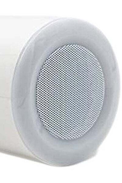 HALAMODO مصباح قرآن LED مع مكبر صوت 15 × 5.5 × 2.2 سم بلاستيك أبيض