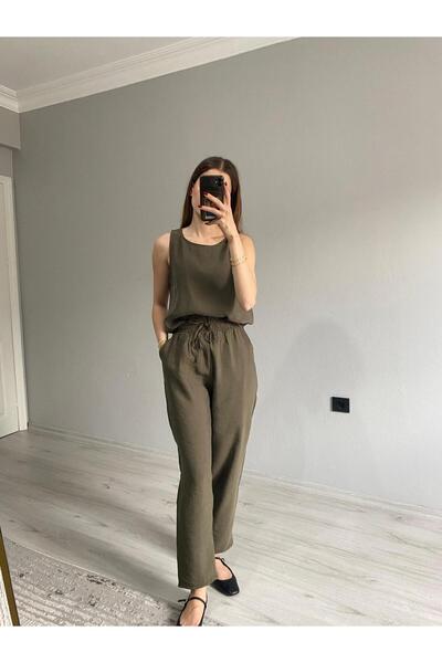 Niceboutique Kolsuz Bluz Pantolon İkili Takım