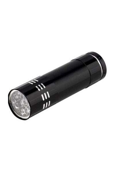 HALAMODO 9 LED Flashlight Torch Black 5x7cm