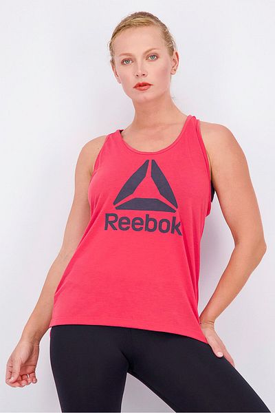 Reebok Women Workout Supremium 2.0 Tank Top, Red
