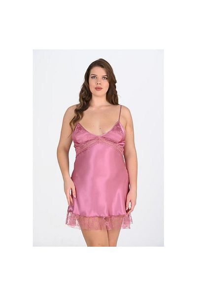 Narnuga Plus Size Dried Rose Nightgown