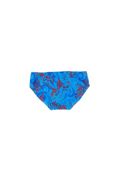 SPEEDO شورت سباحة Seasquad للأولاد الصغار، أزرق