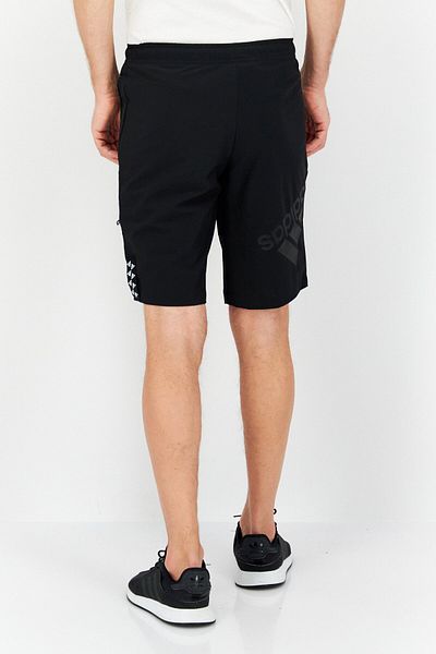 adidas Men Sportswear Fit Drawstring Training Track Pants, Black