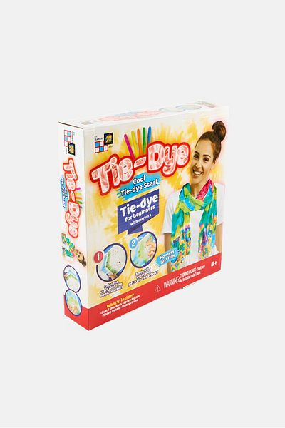 TİE DYE DIY Cool Scarf Tie Dying Kit