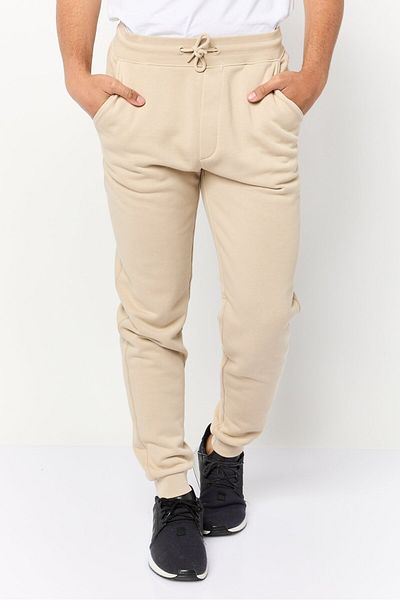 CELIO Men Regular Fit Solid Jogger Pants, Taupe