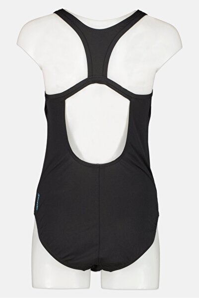 SPEEDO Women One Piece Brand Logo Swimsuit, Black