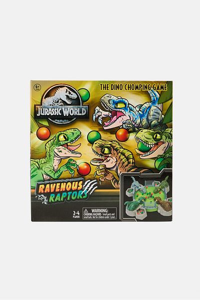 JURASSIC WORLD The Dino Chomping Game