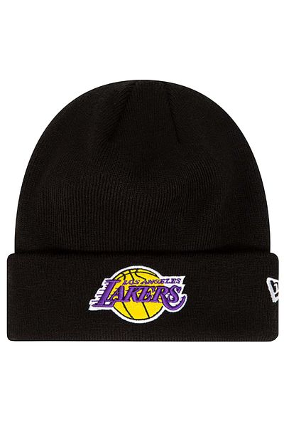 NEW ERA Essential Cuff Beanie Los Angeles Lakers Hat, Men's Beannie