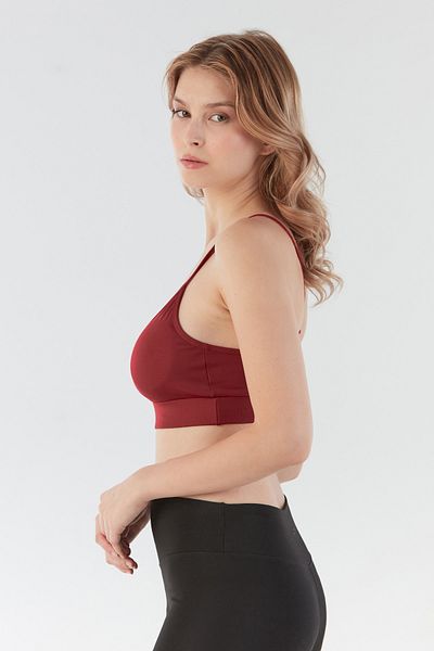 Fulla Moda Bustieră acoperită cu curele de frânghie de bază