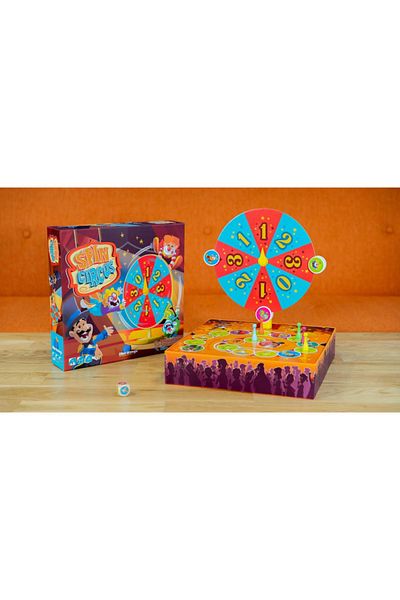 Blue Orange Spin Circus Logic Game - 4 Years