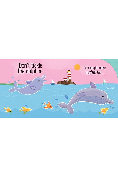 Usborne Carte sonoră, Usborne, Nu gâdila delfinul!, 6+ luni