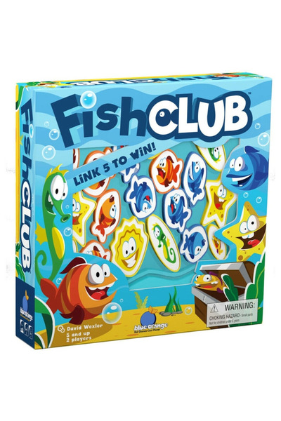 Blue Orange Joc de strategie și logică, BLUE ORANGE-FISH CLUB, 4-5 ani +