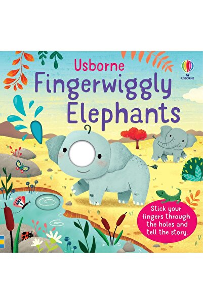 Usborne Carte Usborne Baby - Elefanți care se mișcă cu degetele