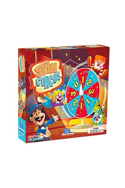 Blue Orange Spin Circus Logic Game - 4 Years