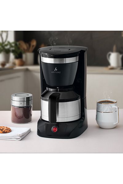 Aryıldız Robust Thermos Filter Coffee Machine