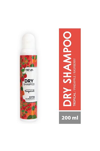 Neva Neva Styling Dry Shampoo Extra Volumizing Effect Tropical Pineapple & Raspberry, 200ml