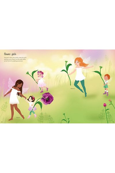 Usborne Sticker Dolly Dressing Fairy Weddings, Usborne, + 4 years