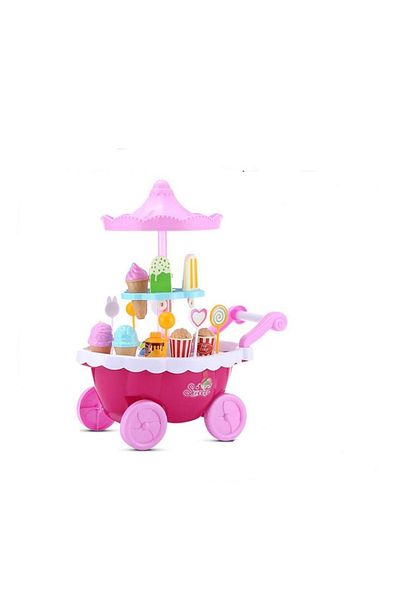 rexa Ice Cream Trolley Set Pretend Play toy for Kids