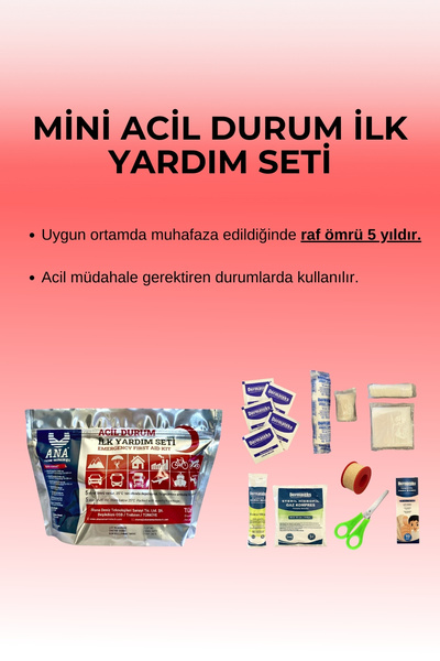 ANA Acil Durum İlk Yardım Seti Mini/B Paket