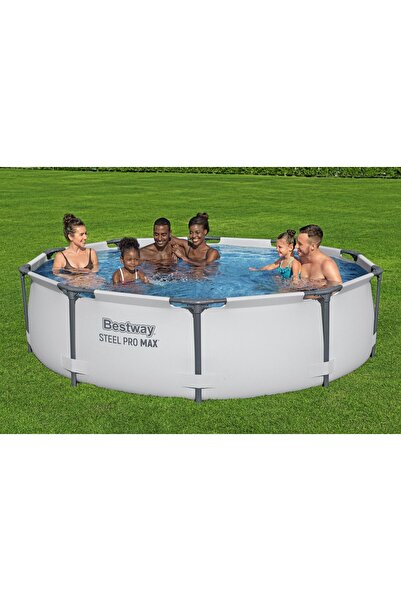 BESTWAY ® 56408 Steel Pro Max™ Prefabrik Yer Üstü Çember Havuz 3,05 M X 76 Cm