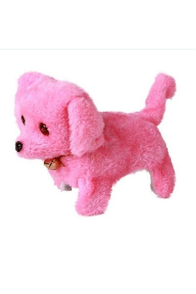 rexa Walking & Barking Plush Puppy Toy – Battery-Powered Dog with Sound & Light for Kids