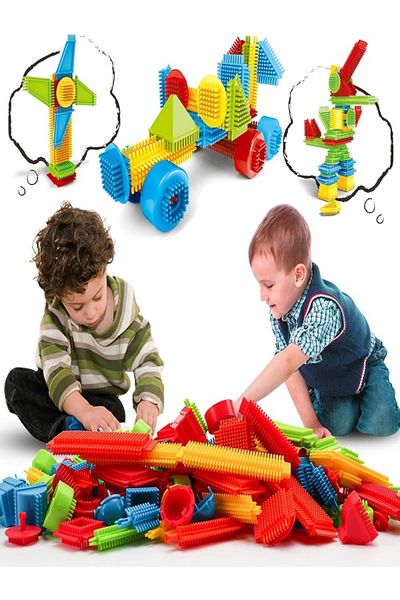 rexa Bricks Building Blocks -116pcs Color Box Toys for 3 Year Old 36x7x23 cm