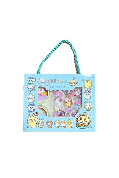 Bam Yf-8848 Cartoon Characters Sticker Set with Handle Bag - Single