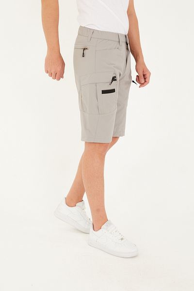 Camp Scoutland Camp725 Outdoor Tactical Water Repellent Καλοκαιρινό Ανδρικό Πέτρινο Σορτς Tactical