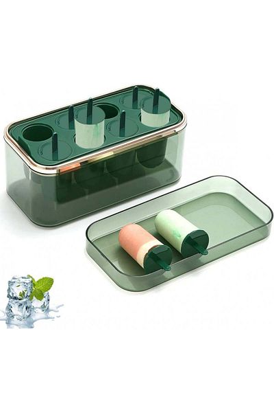 Berglander Ice Cream Mold, Polypropylene, Green, 20 X 10 X 10.5 Cm