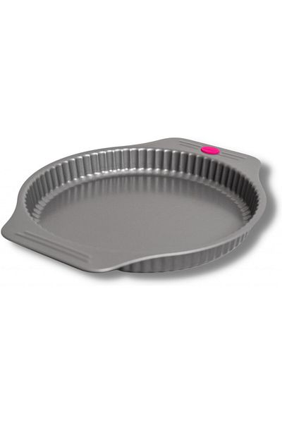 SIF Uni Tart Pan, Silicone, Gray, 28 Cm