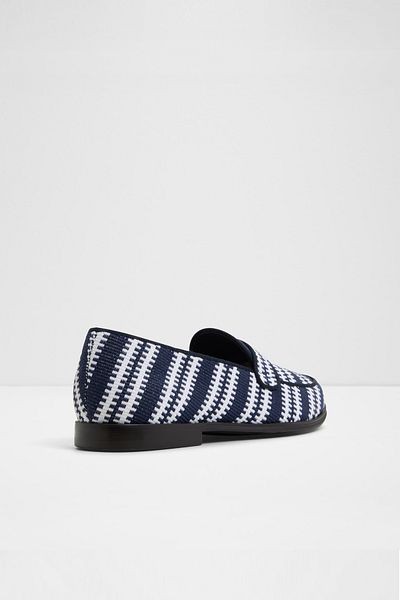 Aldo Waterfront - Men's Textile Navy Blue Loafer & Moccasin