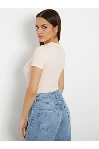 Guess Γυναικείο T-Shirt Sangallo Slim Fit