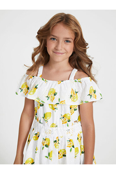 Guess Sangallo Kız Çocuk Elbise