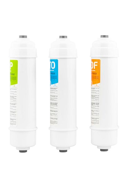 Zass WFRS 08 dispenser filter set (3 filters)replace every 6 months, for dispenser model ZWD 23 WF