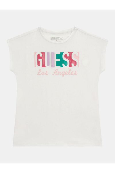 Guess Ss Girl's Regular Fit T-Shirt