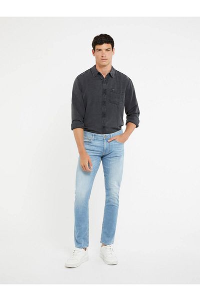 Guess Pantaloni din denim pentru bărbați cu talie normală albastru normal M4GAS2D4Z25FL0D_SLIM TAPERED - ECO