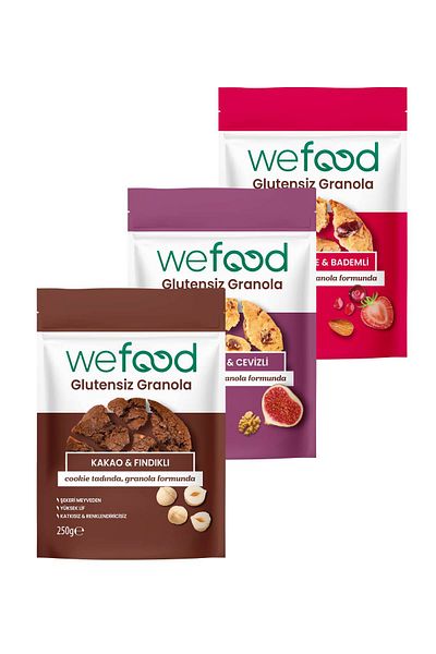 Wefood Gluten-Free Granola Trial Pack