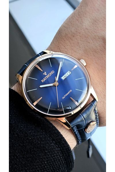 Raymond Rym-250594 Automatic Men's Watch - Japanese Mechanism and 2 Years Warranty