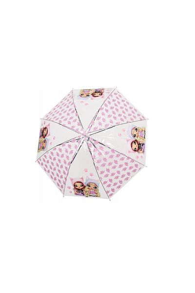 Perletti Perletti Surprise automatic windproof transparent umbrella 45 cm