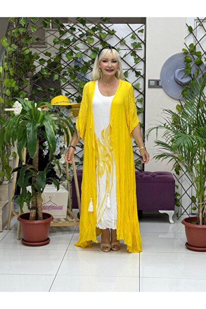 Punta Otantik Vl2000 Double Suit Voile Dress Yellow