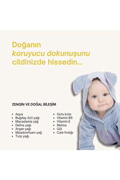 dionesse 100% Natural Baby Soap 90 Gr - Hair and Body Cleansing Soap for Your Baby