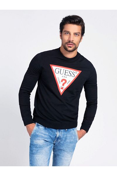 Guess Men's Black Sweatshirt