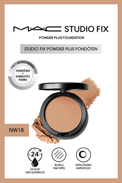 M.A.C YENİ Studio Fix Powder Plus Fondöten - NW18