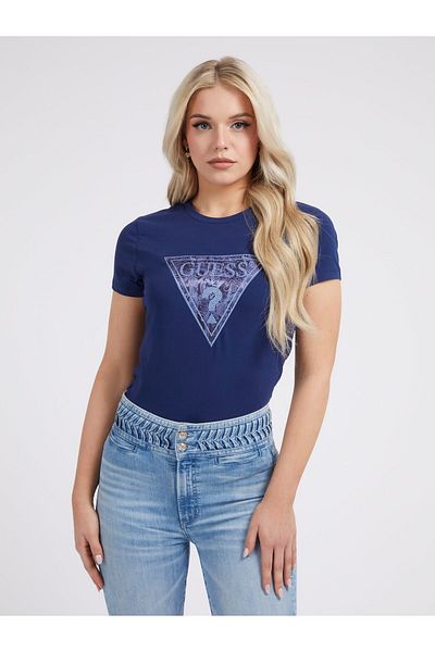 Guess Tricou Slim Fit pentru damă Ss Cn Thea