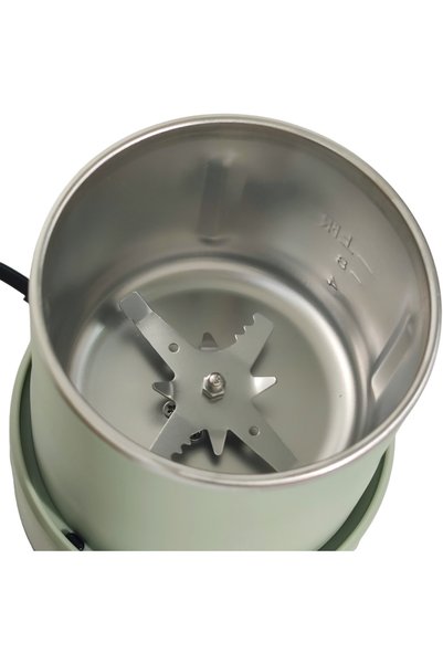 HTH Electric Grinder,500ml Large Capacity Herb Spice Grinder With Stainless Steel Blade,300W