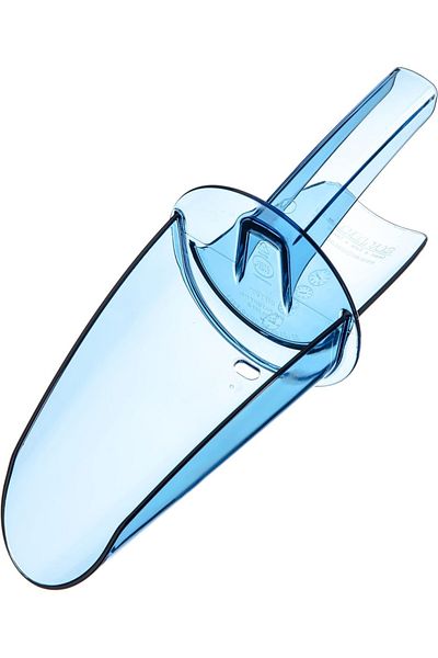 San Jamar ice bucket, plastic, blue