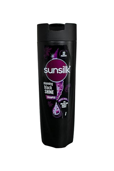 Sunsilk شامبو أملا بيرل كومبلكس المذهل للشعر الأسود اللامع من كو-كرييشنز باي جمال شاين إكسبيرت - 180 مل