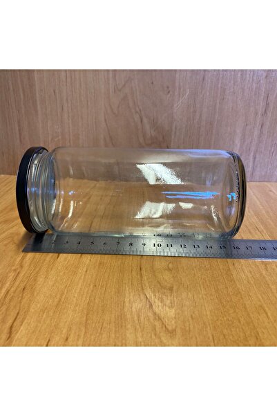 junibeliw 6 empty glass 500cc cilinder canning jars for tomato sauce legumes with metal lid 6x500