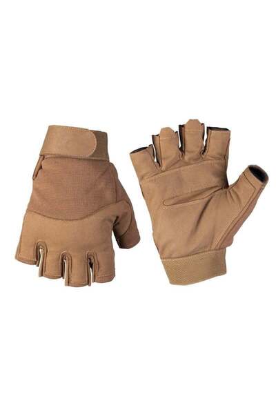 Genel Markalar Yarım Parmak Army Koyu Kahve Eldiven L